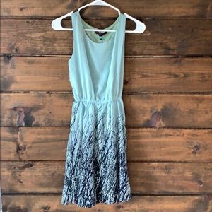 NWT Elastic Waist Mint Dress